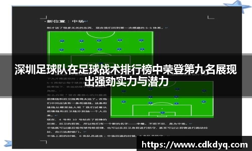 深圳足球队在足球战术排行榜中荣登第九名展现出强劲实力与潜力